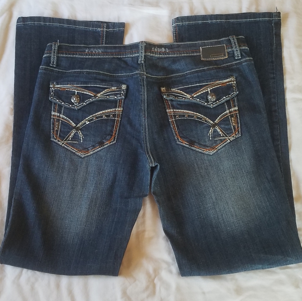 Petrol Bootcut Jeans size 33